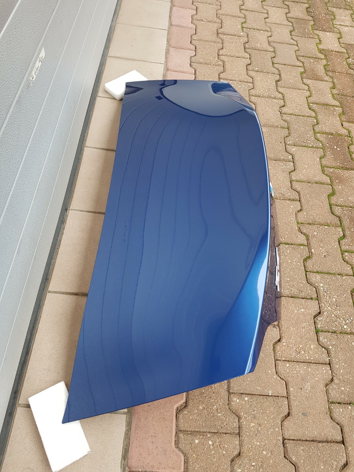 BMW Z4 E85 Heckklappe Kofferraum Klappe Heckdeckel Montego blau  ABHOLUNG – Bild 5