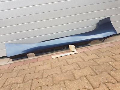 BMW Z4 E85 E86 Seiten Schweller Leiste Verkleidung LINKS Toledo blau ABHOLUNG – Bild 1