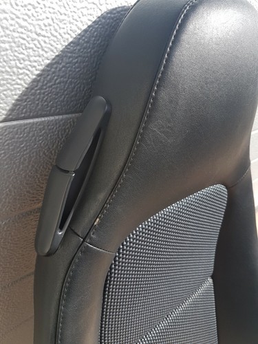 BMW Z3 Roadster Facelift Bei Fahrer Sitz Oberteil Leder Lehne schwarz RECHTS – Bild 5