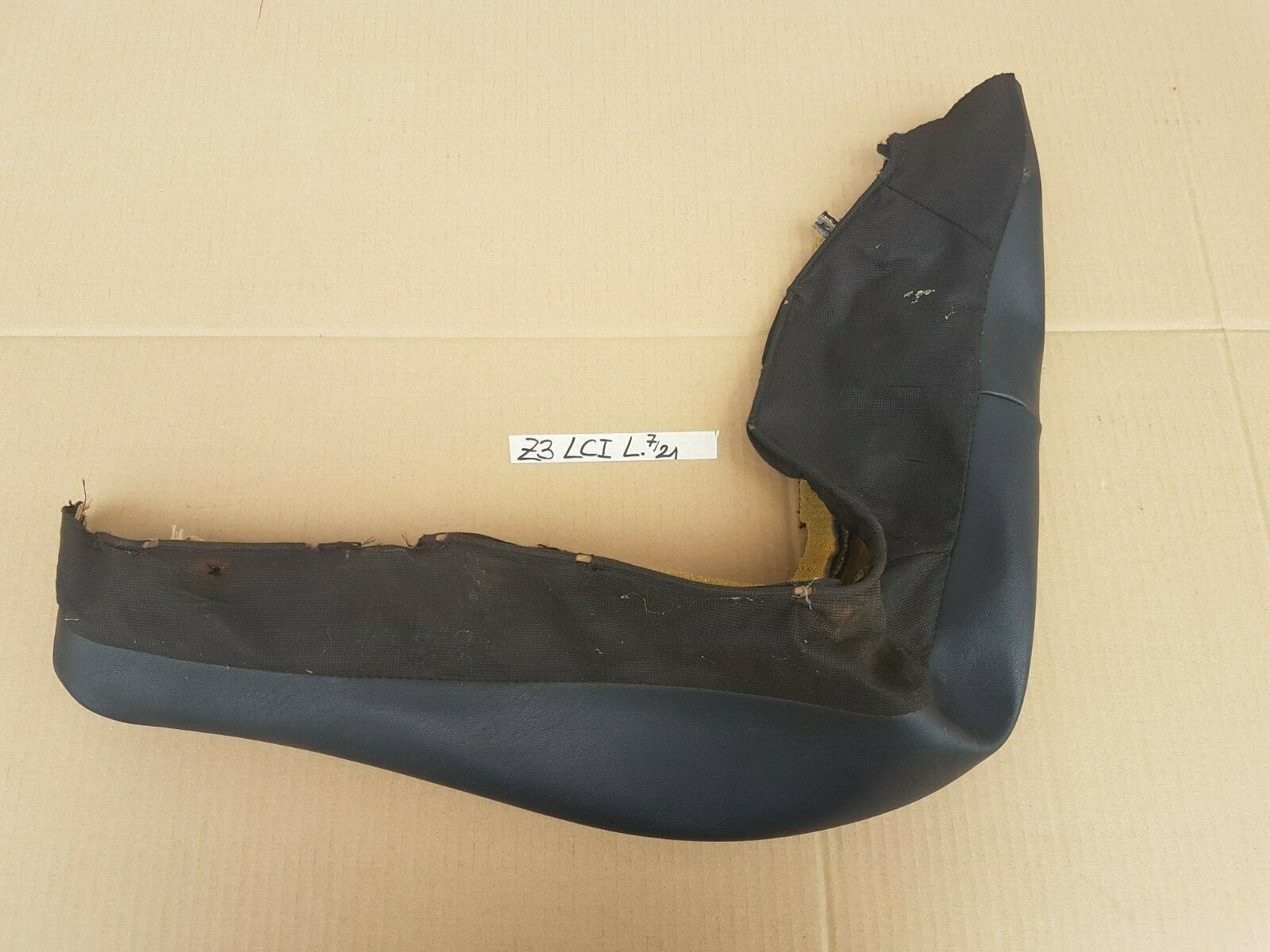 BMW Z3 Facelift Fahrer Sitz Unterteil Leder schwarz Sitz Reparatur Teil Stück – Bild 2