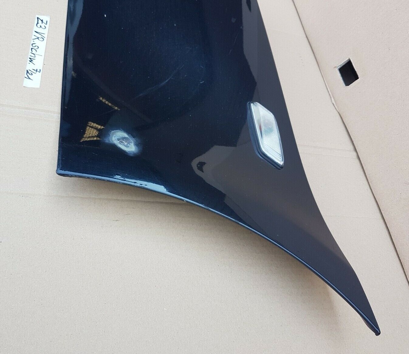 BMW Z3 Roadster Coupe Kotflügel Seitenwand  VORNE RECHTS Saphir schwarz metallic – Bild 3