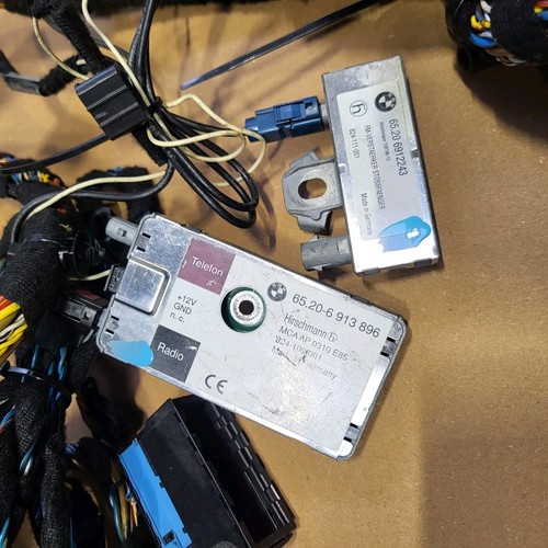 BMW Z4 E85 Radio Kabel Audio Kabelbaum Sound System 6916755 Endstufe Stecker – Bild 2