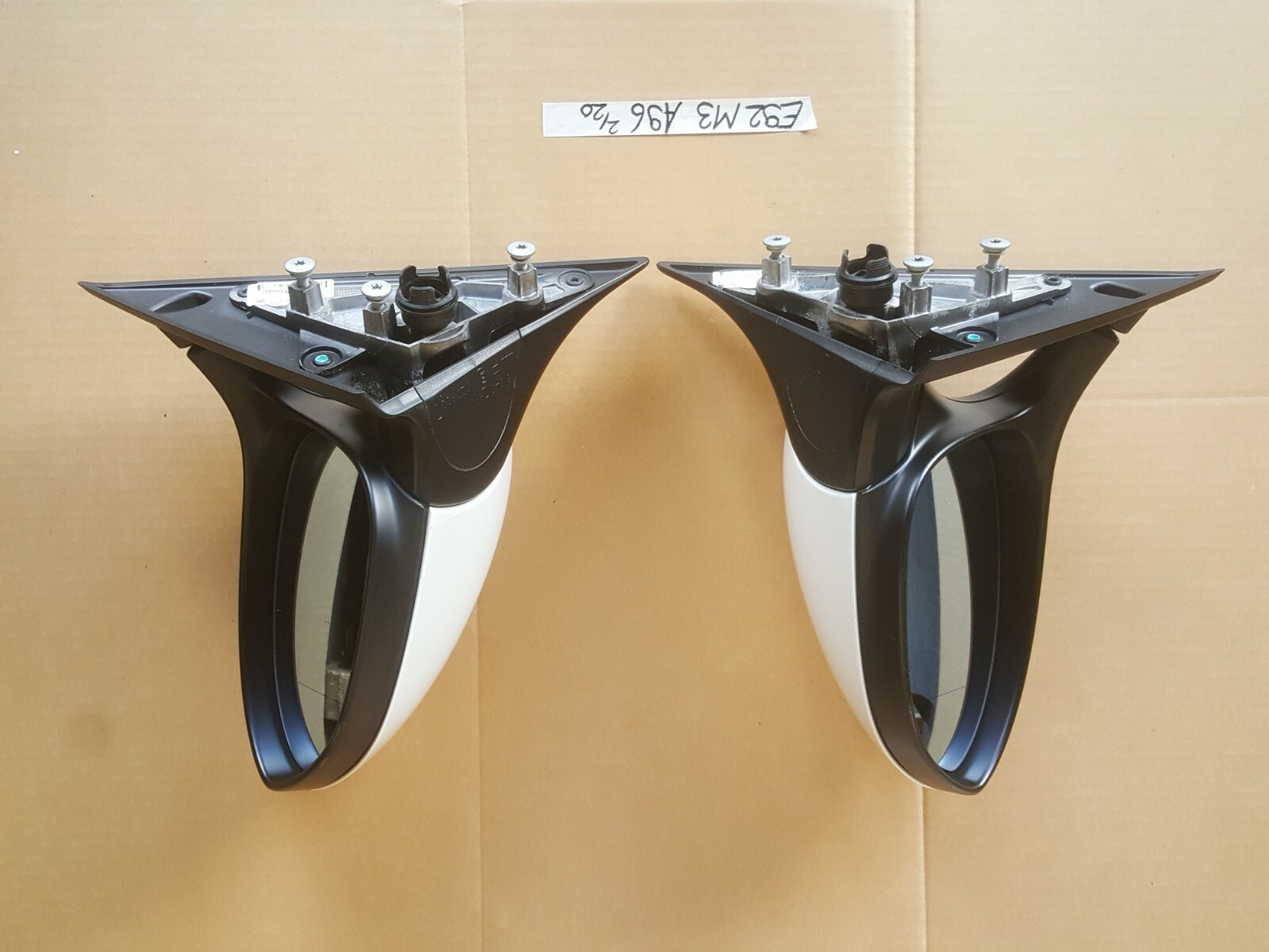 BMW E92 E93 M3 Seiten Außen Spiegel VORNE RECHTS + LINKS WEISS ABHOLUNG – Bild 6