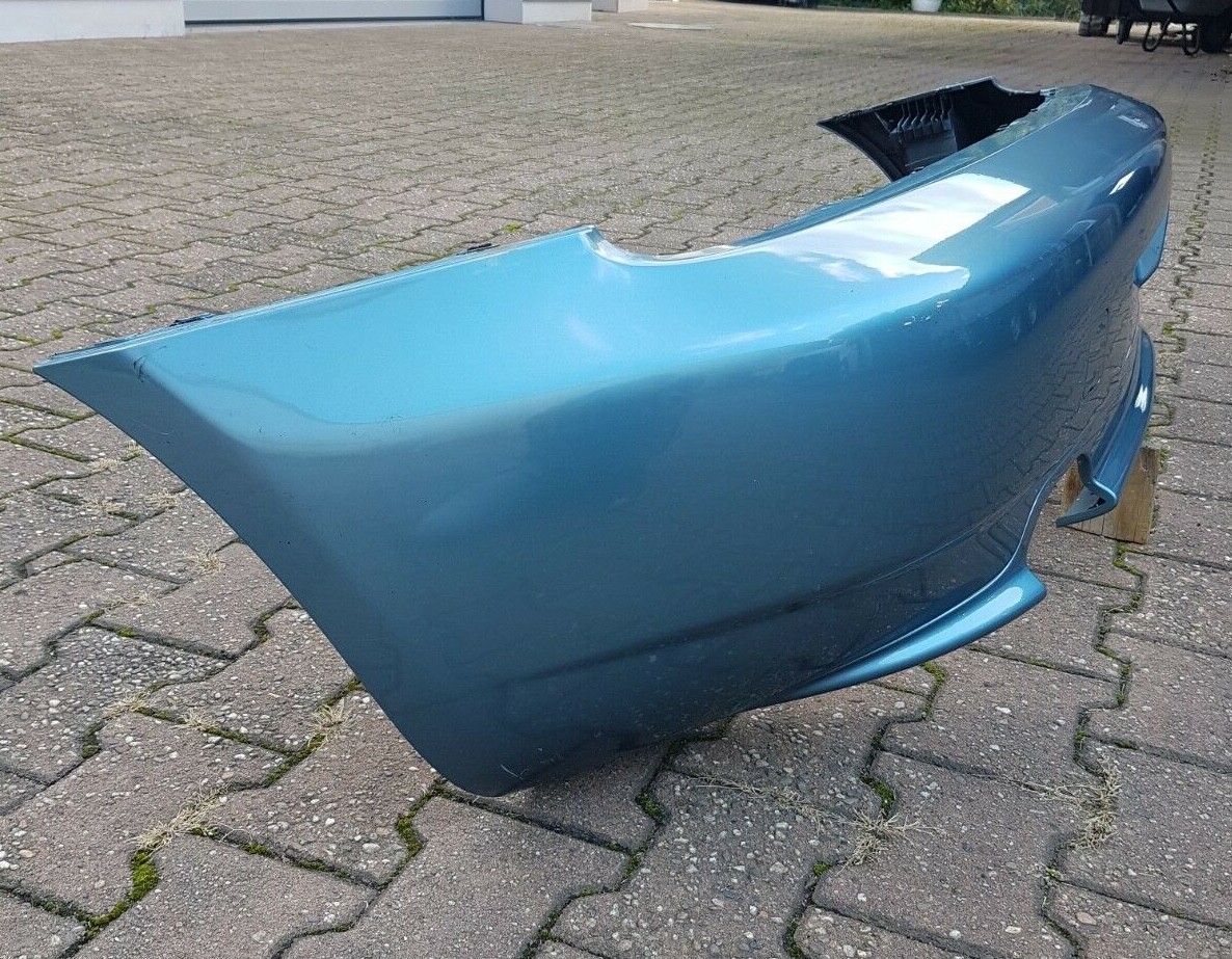 BMW Z3 Roadster Heckschürze Verkleidung Stoßstange HINTEN Atlanta blau ABHOLUNG – Bild 3