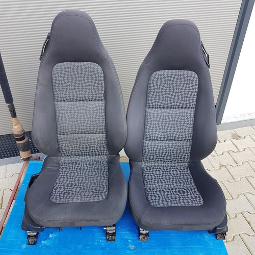 BMW Z3 Roadster Fahrer + Beifahrer Stoff Sitz mit Gestell ohne Motor ABHOLUNG