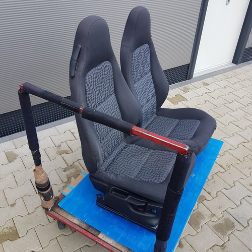 BMW Z3 Roadster Fahrer + Beifahrer Stoff Sitz mit Gestell ohne Motor ABHOLUNG