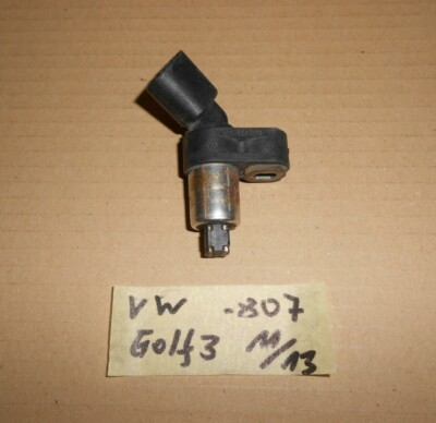 VW Golf 3 / Audi ABS Sensor HINTEN  Fühler Drehzahlfühler 1HO927807 A – Bild 1