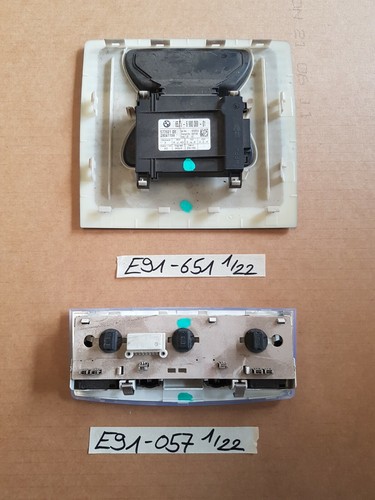 BMW E91 Leselampe Mitte 6980089 Dach Himmel 6965651 Innenleuchte 6962057 – Bild 2