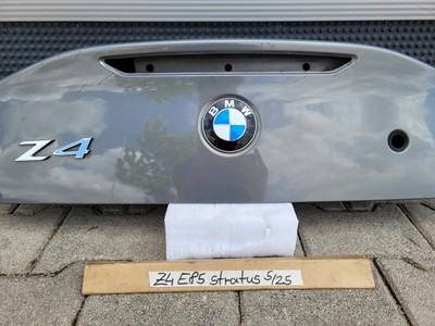 BMW Z4 E85 Heckklappe Kofferraum Klappe Heckdeckel Stratus grau 440  ABHOLUNG – Bild 18