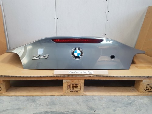 BMW Z4 E85 Heckklappe Kofferraum Klappe Heckdeckel Stratus grau 440  ABHOLUNG – Bild 2