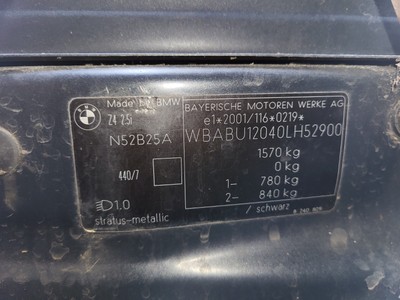 BMW Z4 E85 Heckklappe Kofferraum Klappe Heckdeckel Stratus grau 440  ABHOLUNG – Bild 22