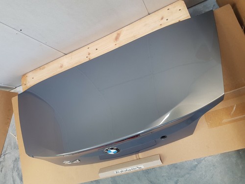BMW Z4 E85 Heckklappe Kofferraum Klappe Heckdeckel Stratus grau 440  ABHOLUNG – Bild 3