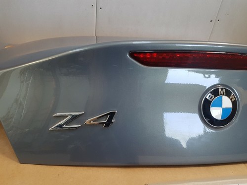 BMW Z4 E85 Heckklappe Kofferraum Klappe Heckdeckel Stratus grau 440  ABHOLUNG – Bild 5