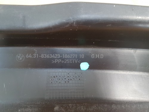 BMW E46 Verkleidung Pollenfilterkasten Abdeckung Deckel Mikrofilter 8363423 – Bild 3