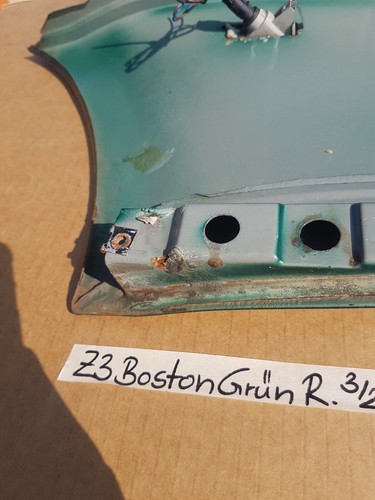 BMW Z3 Roadster + Coupe Kotflügel Seitenwand  VORNE RECHTS Boston grün metallic – Bild 6