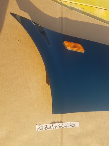 BMW Z3 Roadster Coupe Kotflügel Seitenwand  VORNE LINKS Boston grün Metallic – Bild 3