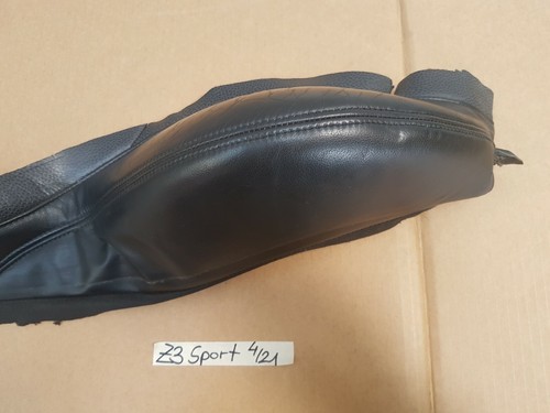 BMW Z3 Roadster Fahrer Sport Sitz Bezug Teil Stück Flicken Leder schwarz – Bild 3