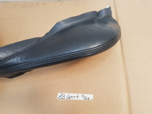 BMW Z3 Roadster Fahrer Sport Sitz Bezug Teil Stück Flicken Leder schwarz – Bild 4