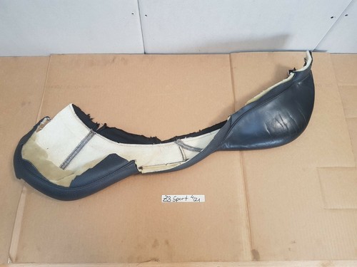 BMW Z3 Roadster Fahrer Sport Sitz Bezug Teil Stück Flicken Leder schwarz – Bild 5