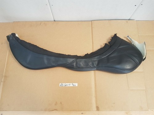 BMW Z3 Roadster Fahrer Sport Sitz Bezug Teil Stück Flicken Leder schwarz – Bild 6