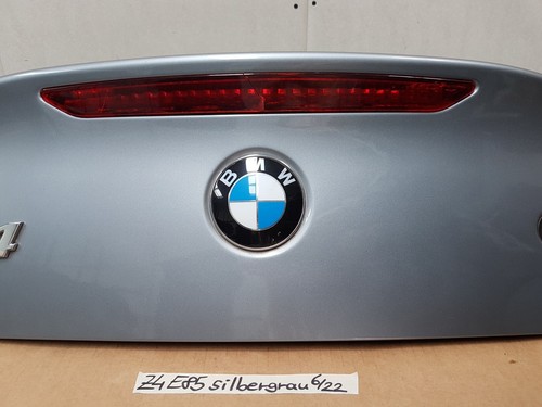 BMW Z4 E85 Heckklappe Kofferraum Klappe Heckdeckel Silber grau Metallic ABHOLUNG – Bild 5