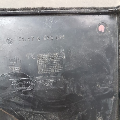 BMW E36 Touring Kofferraum Verkleidung 8170591 Laderaum Abdeckung Teppich LINKS – Bild 3