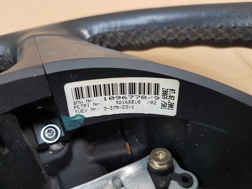 BMW Z3 Facelift Roadster  Coupe Sport Lenkrad Fahrer-Airbag Modul Doppelzünder – Bild 4