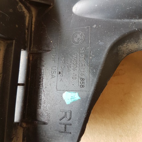 BMW Z4 E85 Unterfahrschutz Unterbodenschutz Radhausschale hinten rechts 7114858