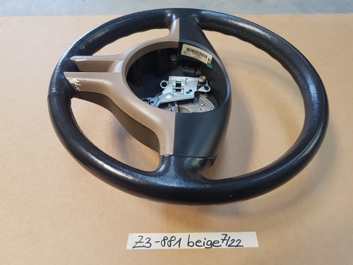 BMW E36 Z3 Facelift Roadster Coupe Sportlenkrad Leder Lenker Sport Lenkrad beige – Bild 8