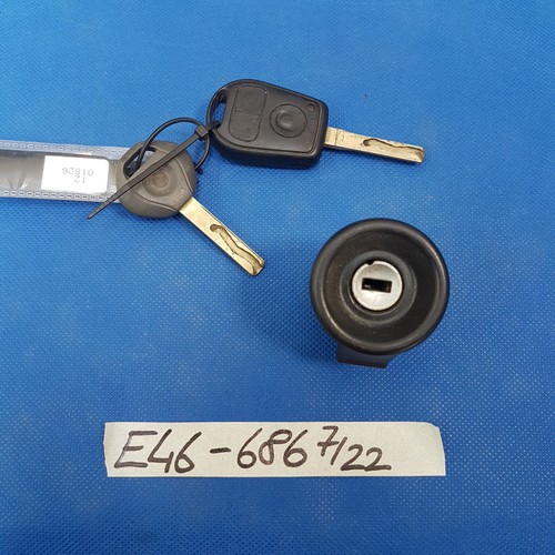 BMW E46 Limousine Touring Zündschloss Zylinder  1094686 + Schlüssel Ring Antenne – Bild 2