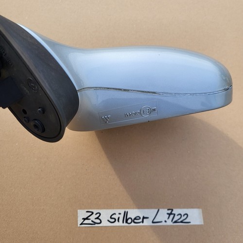 BMW Z3 Roadster Seiten Außen Spiegel Glas + Motor LINKS Titan Silber ABHOLUNG – Bild 4