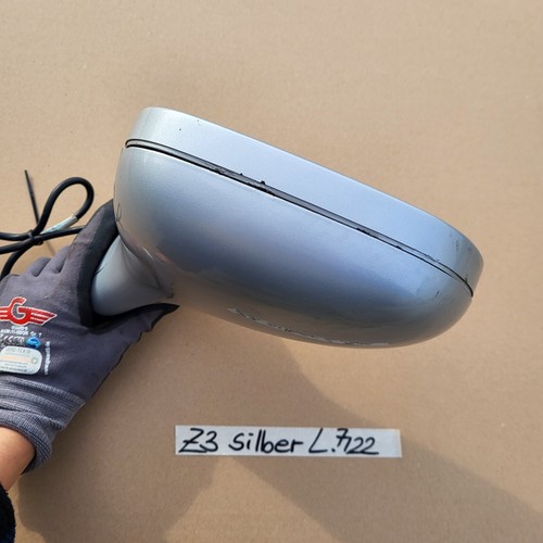 BMW Z3 Roadster Seiten Außen Spiegel Glas + Motor LINKS Titan Silber ABHOLUNG – Bild 5