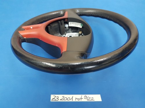 BMW E36 + Z3 Facelift Roadster Coupe Sportlenkrad Leder Lenker Sport Lenkrad rot – Bild 9