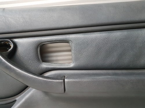 BMW Z3 Roadster Türverkleidung RECHTS Leder schwarz Beifahrer Seite mit Griff – Bild 9