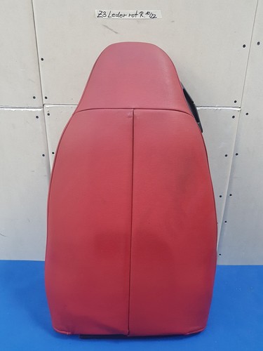 BMW Z3 Roadster + Coupe Bei Fahrer Sitz Oberteil Leder Snake rot Rückenlehne – Bild 9