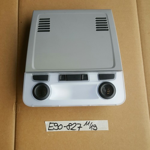 BMW E90 E91 E92 Leselampe 6932827 Innenleuchte grau Schaltzentrum Dach 9120444 – Bild 1