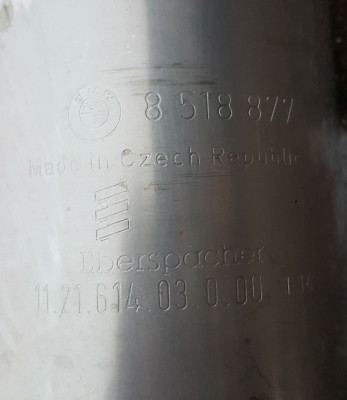BMW  F30 F31 Auspuff Diesel Nachschalldämpfer 8514426 Endtopf  8518877  ABHOLUNG – Bild 3
