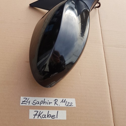BMW Z4 E85 Seiten Außen Spiegel black saphir schwarz rechts ODER links ABHOLUNG – Bild 10