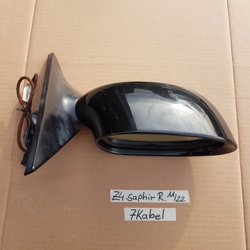 BMW Z4 E85 Seiten Außen Spiegel black saphir schwarz rechts ODER links ABHOLUNG – Bild 11