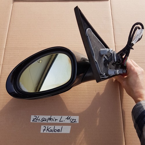BMW Z4 E85 Seiten Außen Spiegel black saphir schwarz rechts ODER links ABHOLUNG – Bild 3