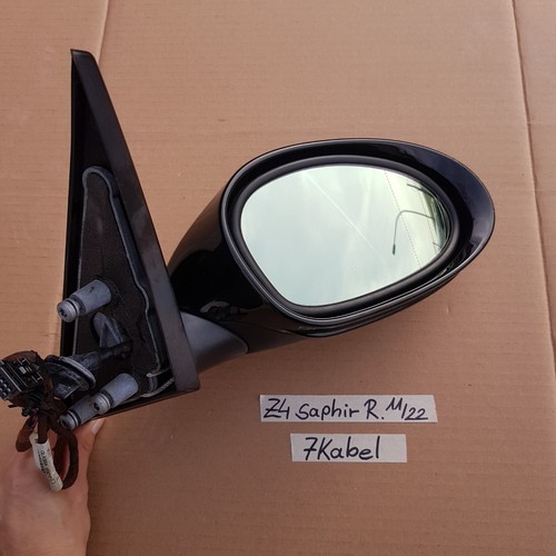 BMW Z4 E85 Seiten Außen Spiegel black saphir schwarz rechts ODER links ABHOLUNG – Bild 9