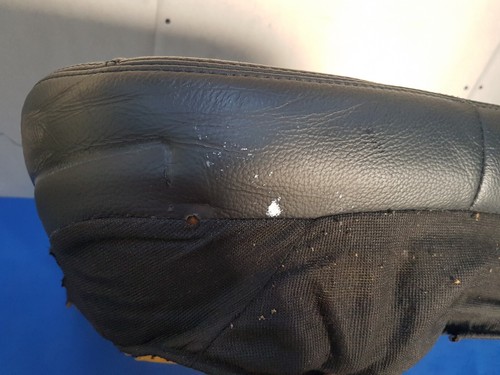 BMW Z3 Roadster + Coupe Fahrer Sitz Kissen Unterteil Leder schwarz black – Bild 7