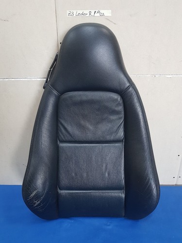 BMW Z3 Roadster Beifahrer Sitz Oberteil Leder schwarz black Rücken Lehne rechts – Bild 1