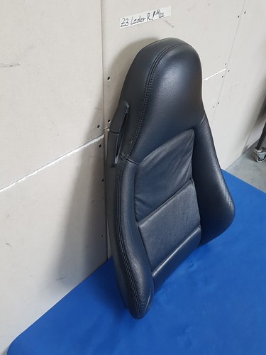 BMW Z3 Roadster Beifahrer Sitz Oberteil Leder schwarz black Rücken Lehne rechts – Bild 3