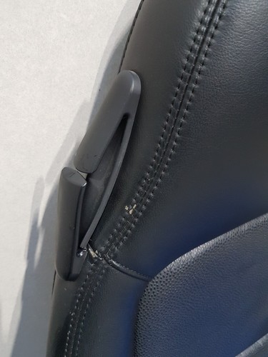 BMW Z3 Roadster Beifahrer Sitz Oberteil Leder Point schwarz black Rücken Lehne – Bild 4