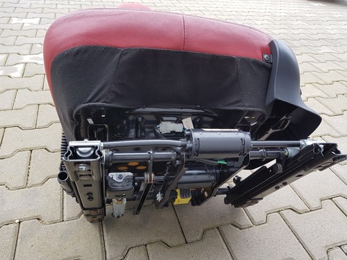 BMW Z3 Roadster Fahrer Sitz LINKS Leder rot snake + Gestell + Motoren ABHOLUNG – Bild 12