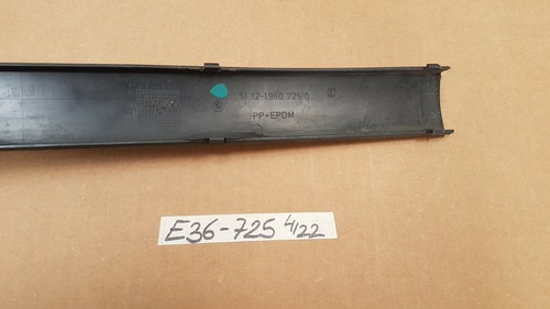 BMW E36 Cabrio Coupe Zierleiste Blende Stossleiste Stoßstange HINTEN 1960725 – Bild 3