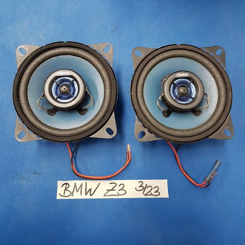 BMW E36 Z3 Roadster Z4 E46 E39 E90 E91 E60 E61 E63 Clarion Lautsprecher 2 Stück – Bild 1