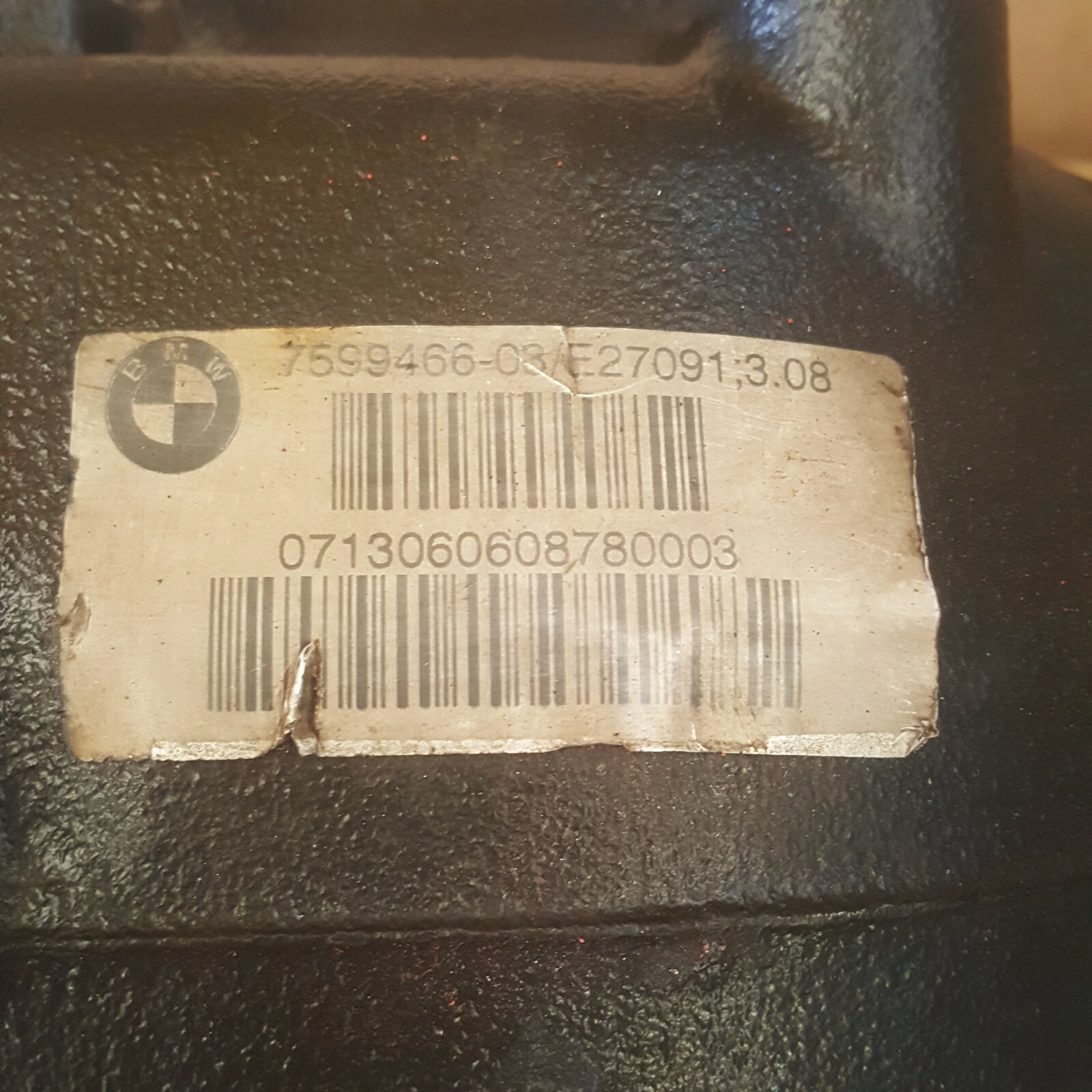 BMW F20 F21 F22 F23 F30 F31 F35 F32 F36 Differential Hinterachsgetriebe 7599466 – Bild 2