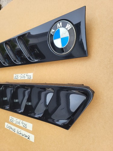 BMW Z3 Roadster Lufteinlass Kiâemen Ziergitter Motorhaube Cosmos Schwarz R+L – Bild 3